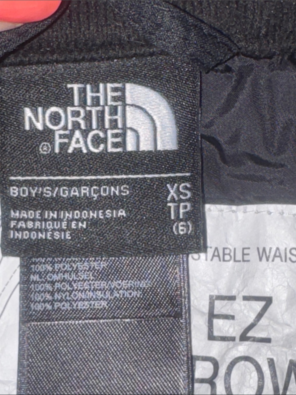 Youth The North Face Freedom Insulated Snow Pants - Picture 7 of 7